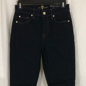 7 For All Mankind Size 25 High Waist Ankle Skinny